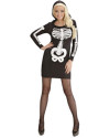 Disfraz Vestido Esqueleto 75081 S