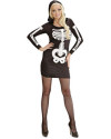 Disfraz Vestido Esqueleto 75081 S