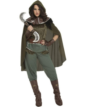 Disfraz arquera 203496 Verde XS