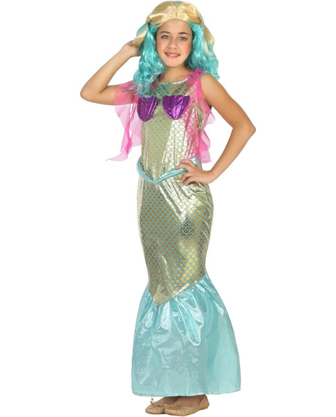 Disfraz Niña Sirena 22204 de 7 a 9 años