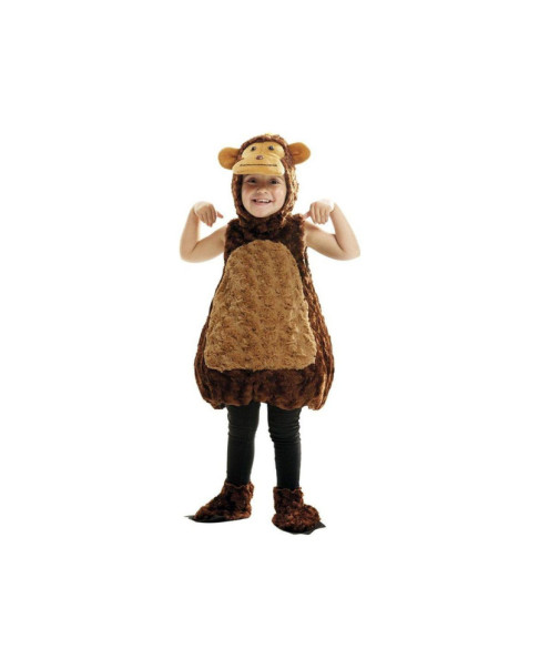 Disfraz monito peluche 202782 Marrón 5-6 años