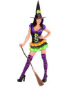 Disfraz Bruja Colorida 70361 - Talla S