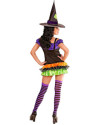 Disfraz Bruja Colorida 70361 - Talla S