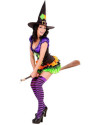 Disfraz Bruja Colorida 70361 - Talla S