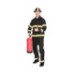 Disfraz Bombero 706493 Negro/amarillo/plata T04 - T-52