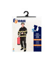 Disfraz Bombero 706493 Negro/amarillo/plata T04 - T-52