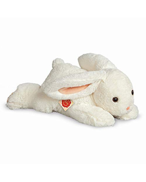 Peluche Conejo Crema Tumbado T T93834 7 30 cm.