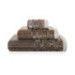 Toalla de baño Maze SOREMA Dark chocolate 30 x 50 cm.