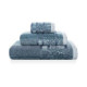 Toalla de baño Maze SOREMA Dark denim 50 x 100 cm.
