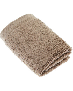 Toalla de baño Pure c.3234 castaño 30 x 50 cm.