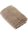 Toalla de baño Pure c.3234 castaño 30 x 50 cm.