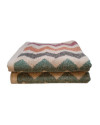 Toalla de baño ZigZag 30 x 50 cm.