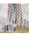 Toalla de baño ZigZag 30 x 50 cm.
