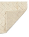 Alfombra baño bricks BA71023 Marfil 50 x 80 cm.