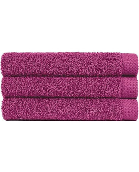 Toalla de baño Pure c.784 ciruela 30 x 50 cm.