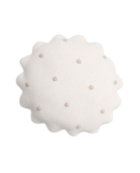 Cojín Knitted Round Biscuit SC-RBISC-IVO Ivory 25x25