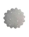 Cojín Knitted Round Biscuit SC-RBISC-GR Grey 25x25