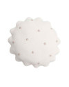 Cojín Knitted Round Biscuit SC-RBISC-IVO Ivory 25x25