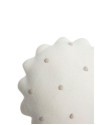 Cojín Knitted Round Biscuit SC-RBISC-IVO Ivory 25x25