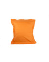 Funda de cojín COMBI LISOS color Naranja - Medidas 50x75+5 cm. - 50% Algodón-50% Poliéster - 144 Hilos - Acabado en pestaña