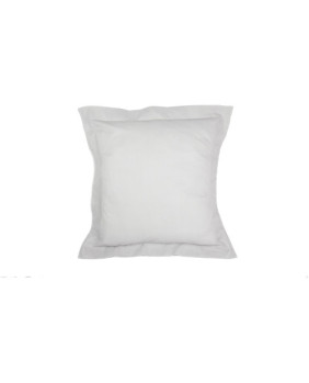 Funda de cojín COMBI LISOS color Perla - Medidas 50x75+5 cm. - 50% Algodón-50% Poliéster - 144 Hilos - Acabado en pestaña