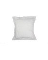 Funda de cojín COMBI LISOS color Perla - Medidas 50x75+5 cm. - 50% Algodón-50% Poliéster - 144 Hilos - Acabado en pestaña