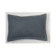 Funda de cojín COMBI LISOS color Gris - Medidas 50x75+5 cm. - 50% Algodón-50% Poliéster - 144 Hilos - Acabado en pestaña