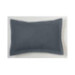 Funda de cojín COMBI LISOS color Gris - Medidas 50x75+5 cm. - 50% Algodón-50% Poliéster - 144 Hilos - Acabado en pestaña