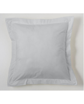 Funda de cojín COMBI LISOS color Perla - Medidas 55x55+5 cm. - 50% Algodón-50% Poliéster - 144 Hilos - Acabado en pestaña