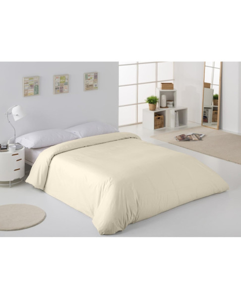 Funda nórdica Cala Lisa 100% 12938 c.021 Crema C.180 (260x240)