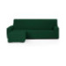 Funda de Sofá Elástica EMILIA Brazo izquierdo corto Verde Botella