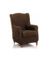 Funda de Sillón elástica Teide c/3 Marrón 1 plaza