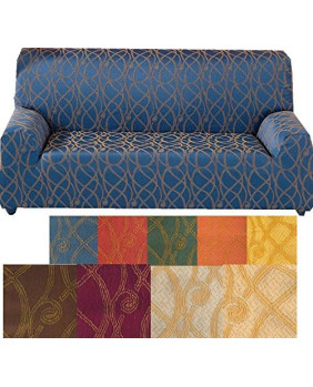 Funda de Sofá bielástica Canada c/10 Gris 2 plazas