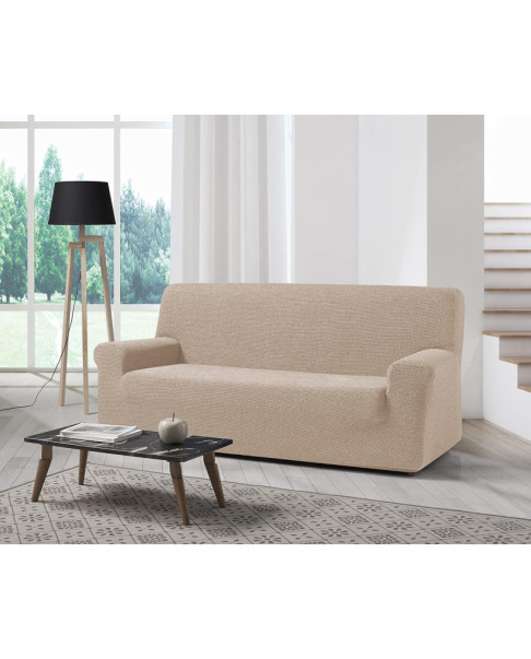 Funda de Sofá Elást. Orion c.08 Beig 3 pl 170/210 cm.
