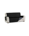 Funda Cubre sofá Couch Cover Negro-Gris 3 plazas