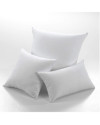 Relleno Cojín micro 83 gr. Antiácaros. Tacto pluma. Vacío Ø. 45x45 cm. 780 gr.