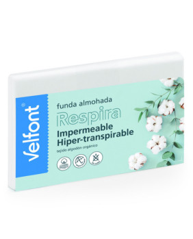 Funda de Almohada Respira Imp. 309010 c.02 Blanco 70 cm.