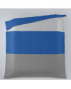 Funda nórdica Liso Tricolor 50 / 50 38409 Perla-Azulon-Plomo C.180 1p