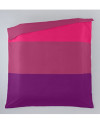Funda nórdica Liso Tricolor 50 / 50 38402 Chicle-Fuxia-Morado C.180 1p