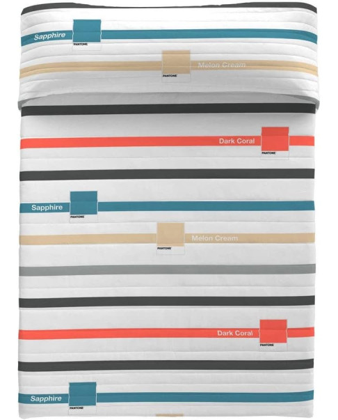 Colcha de cama Bouti Narrow C2 PANTONE Cama 135 Cm