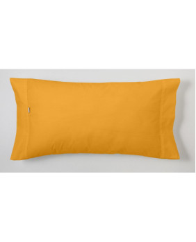 Funda de Almohada Alexandra House Living Amarillo 45 X 125 Cm