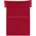 Juego de sábanas Lisos Biés Cala, 3 Piezas, Color Burdeos, Algodón, Cama 80 / 95 (Twin)