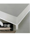 Sábana Bajera Gris Pálido Cama 150 cm
