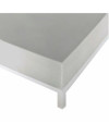 Sábana Bajera Gris Pálido Cama 150 cm