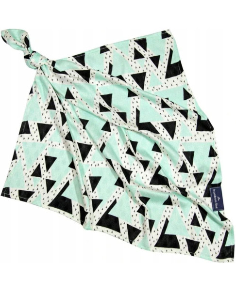 Muselina Triangulos TP2301 Verde 30x30 cm.