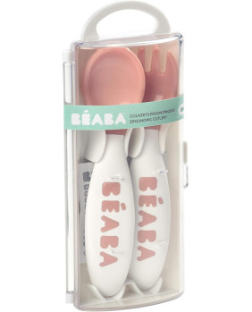 Set de Cuchara y Tenedor 2da Etapa Color Rosado