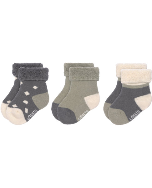 Calcetines de felpa Gots anthracite/olive 1532001995-12 12-14