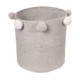 Cesto Bebé Bubbly BSK-BUBBLY-GREY Gris 30x30x30 cm.