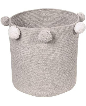 Cesto Bebé Bubbly BSK-BUBBLY-GREY Gris 30x30x30 cm.
