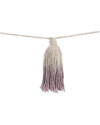 Guirnalda pompones Tie-Dye GARL-TIE-WOOD Morado 170 cm.